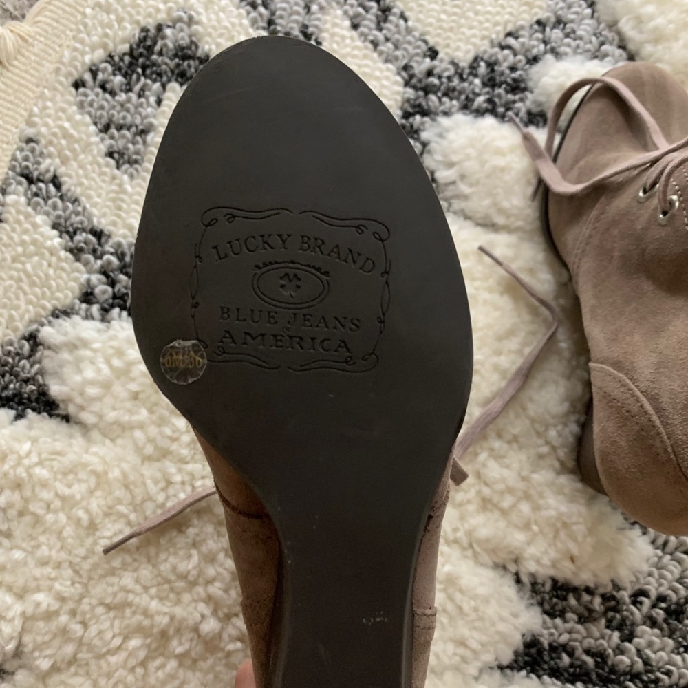 Suede booties - Picture 4 of 4